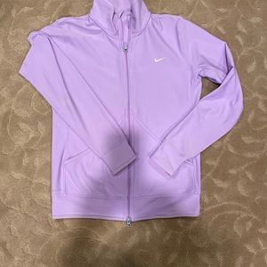 Nike long sleeve zip up. Woman’s size Medium
